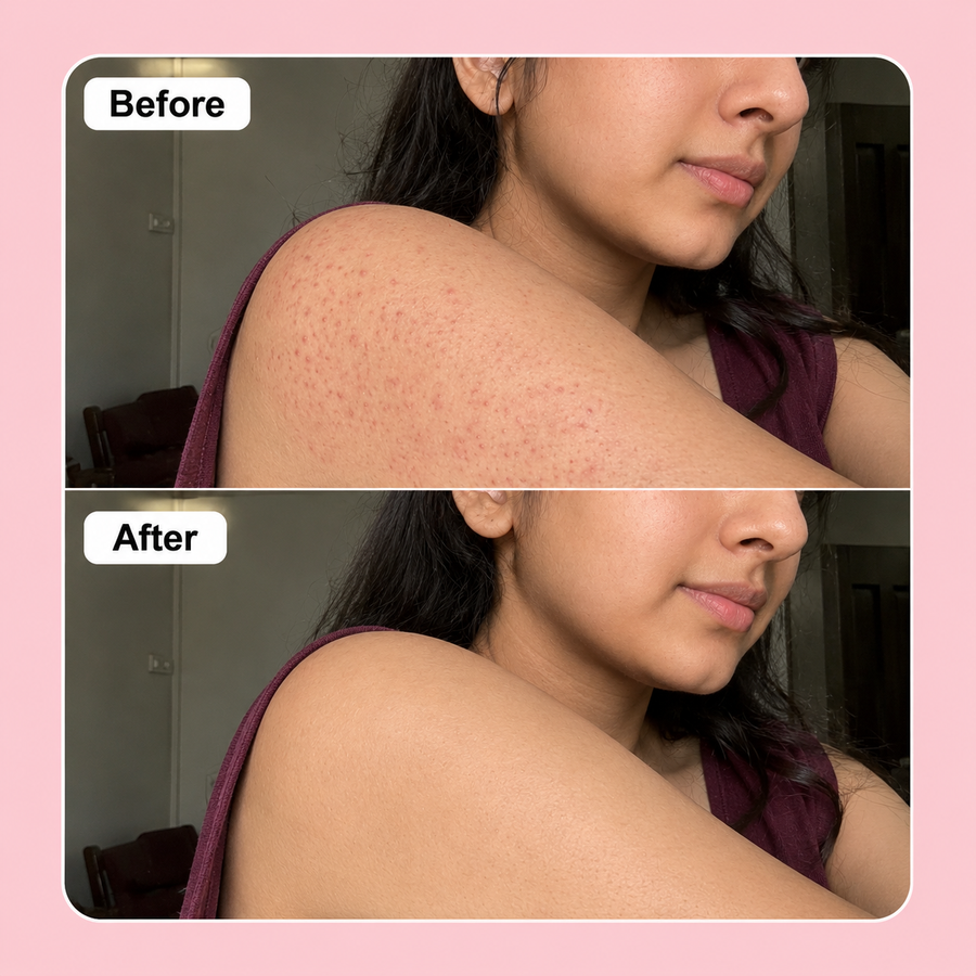 Exfo Glam Body Scrub results