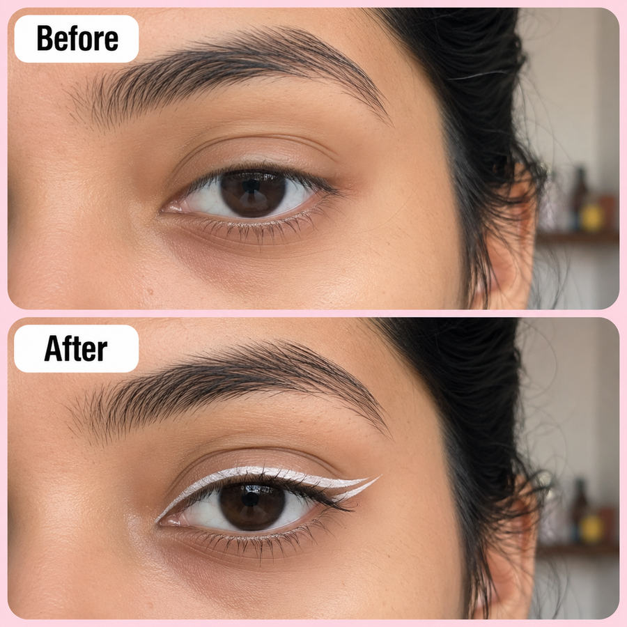 Wow White Gel Liner | Waterproof Gel Liner results
