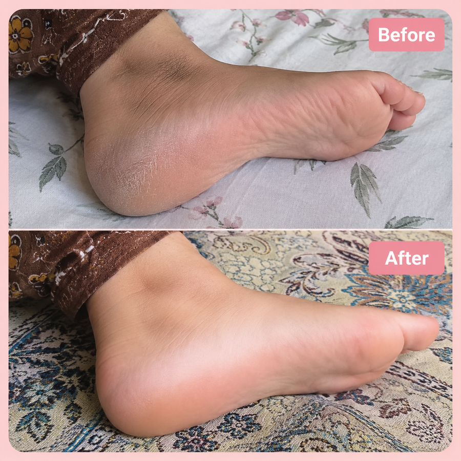 Hand and Foot Brightening Scrub results
