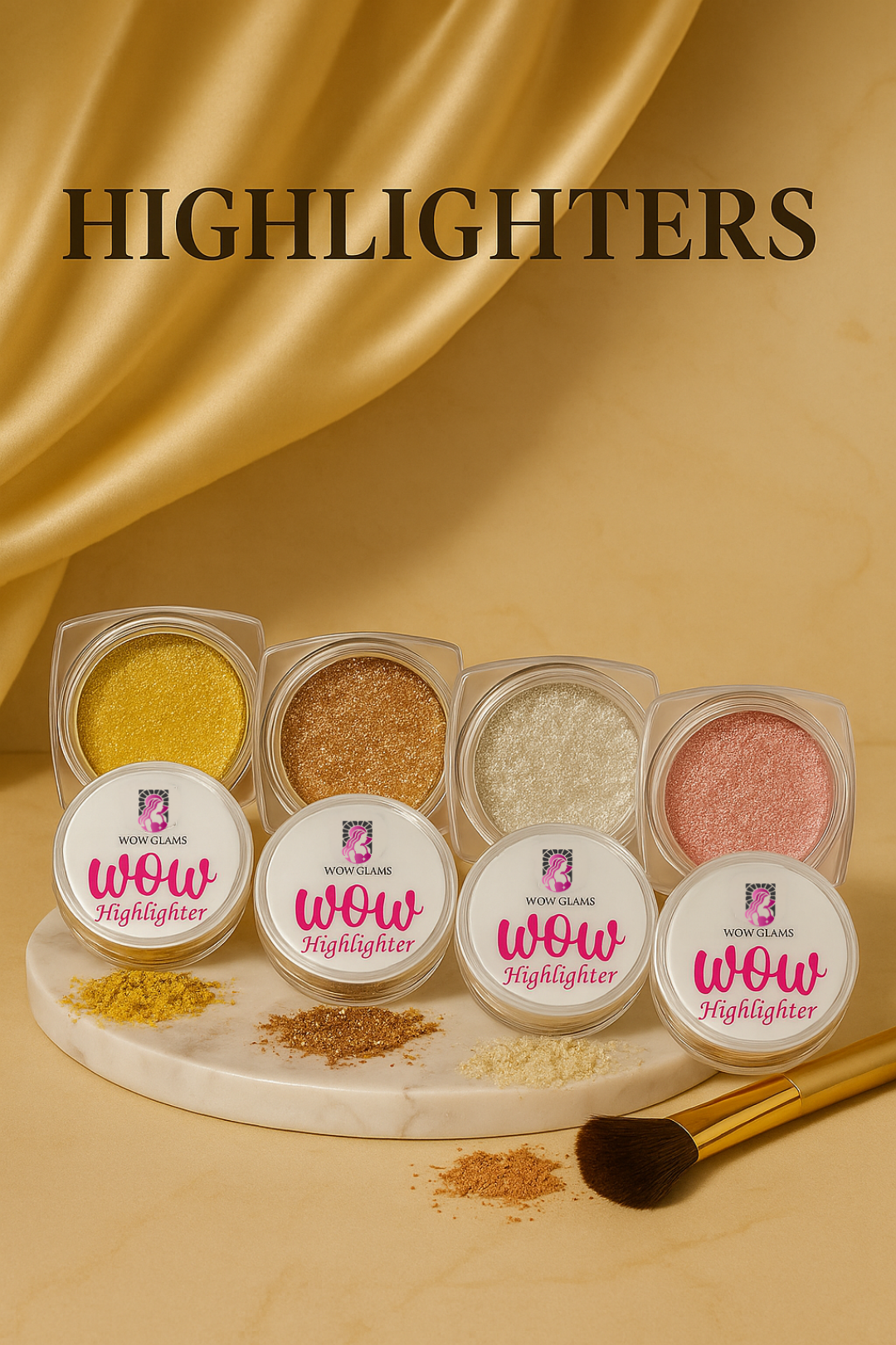 highlighter shades, face makeup, liquid highlighter