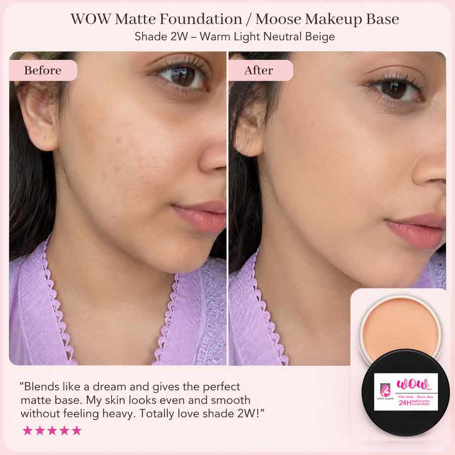 Wow 2W Shade Matte Base - Moose Base results