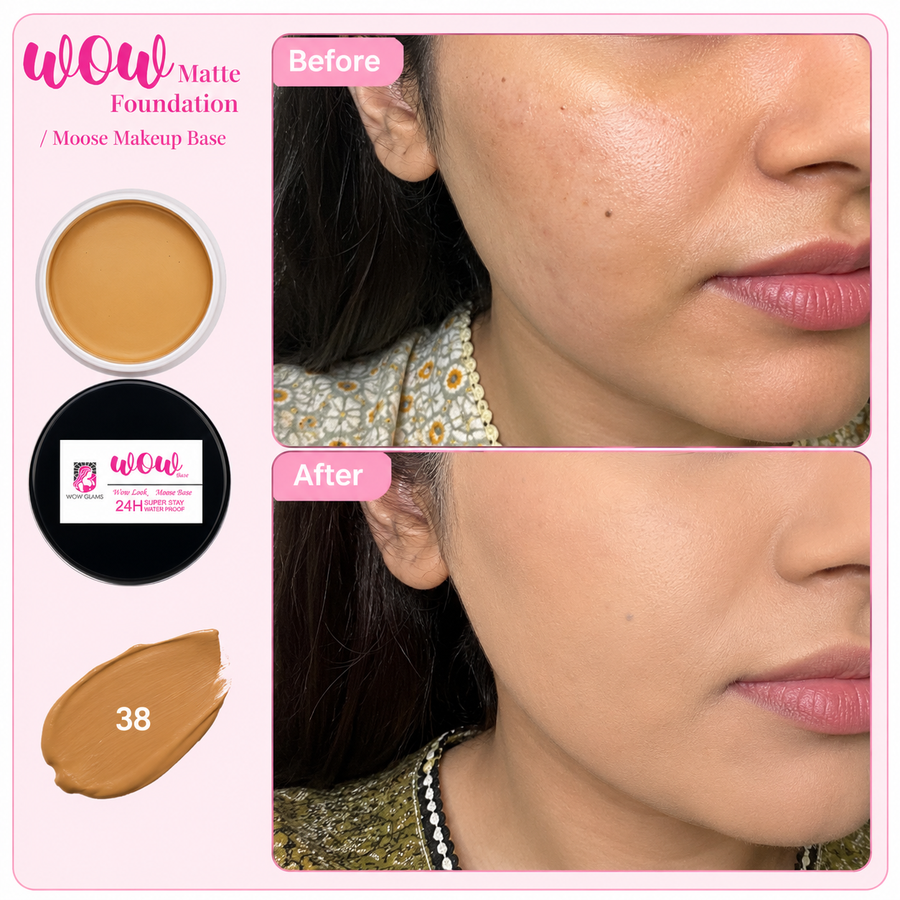 Wow 38 Shade Matte Base - Moose Base results