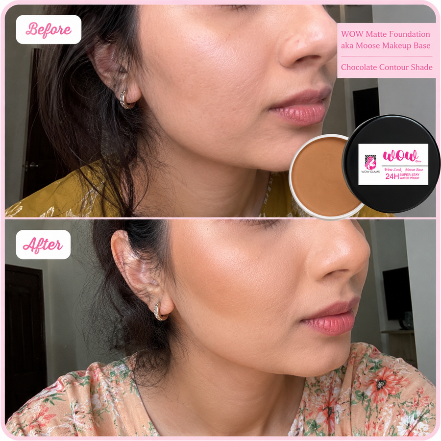 Contour - Wow Chocolate Shade Matte Foundation results