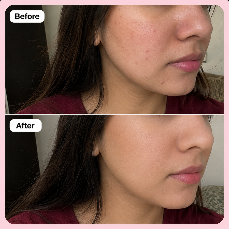 Wow Bridal Base | Chocolate Contour & Orange Color Corrector results
