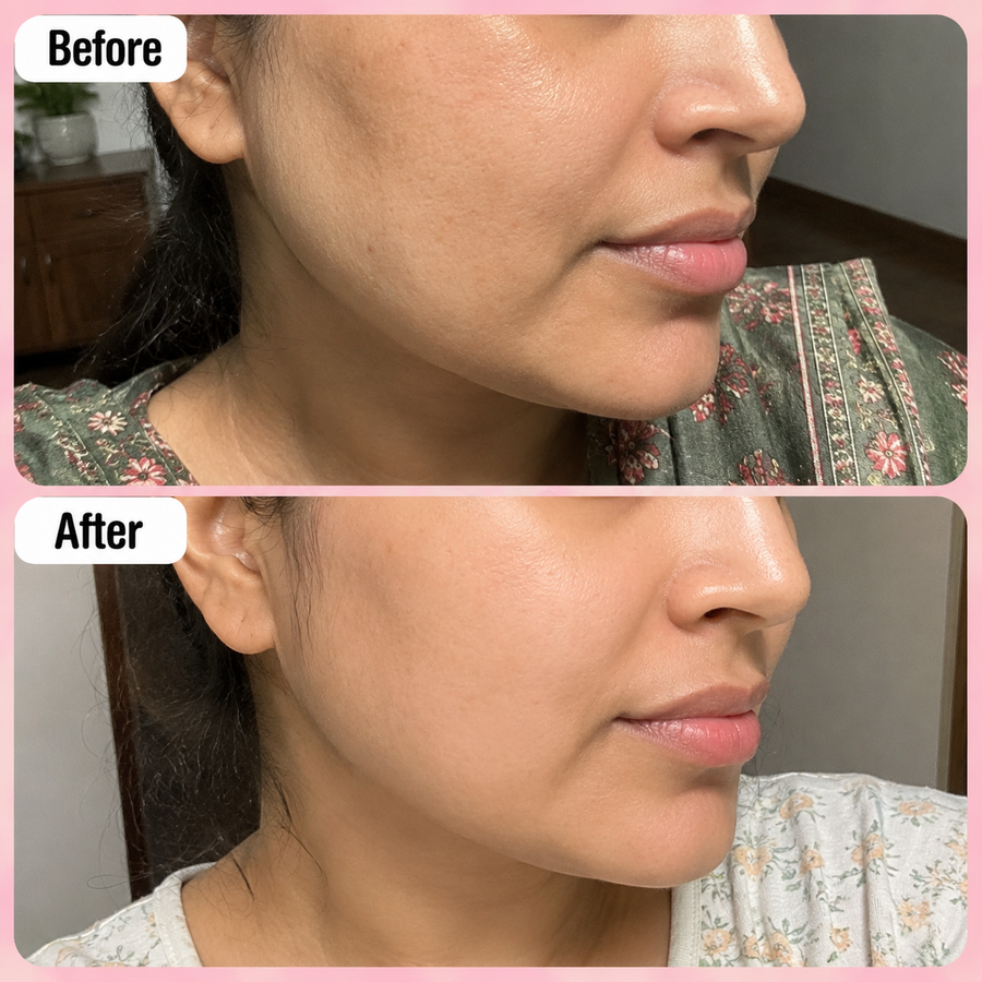 Moringa Retinol Serum | 0.7% Retinol results