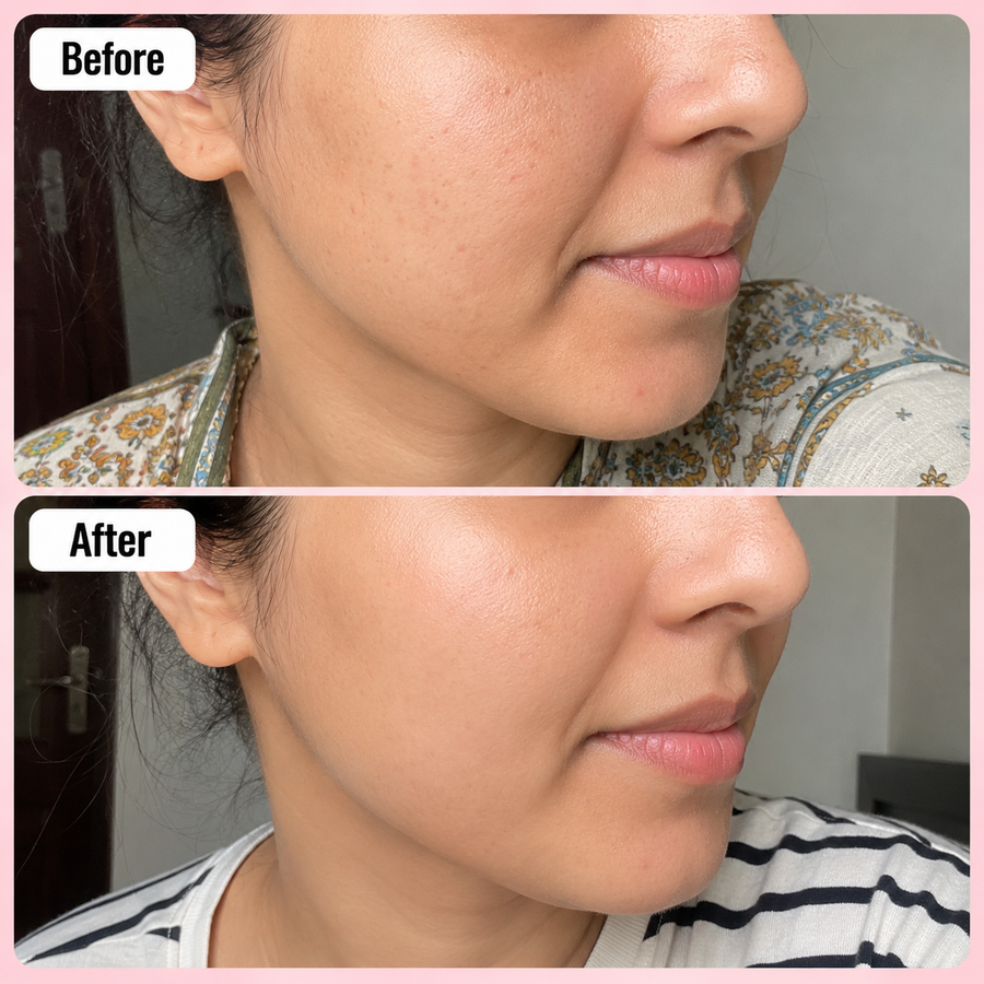 Moringa Retinol Serum | 0.7% Retinol results