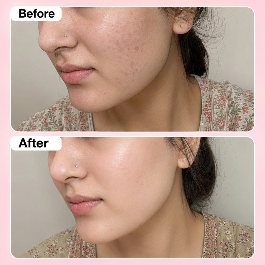 Persian Palette | Coffee Face Mask results
