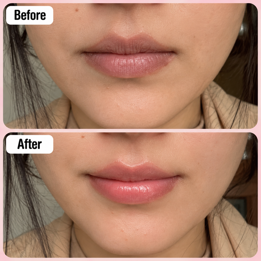 Rose Moringa Lip Balm | Lip Balm for Dark and Dry Lips results