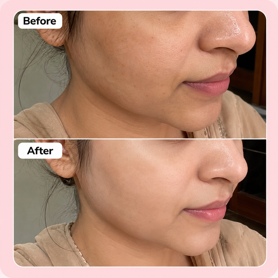 Rose Pink Skin Polish | Skin Polishing results