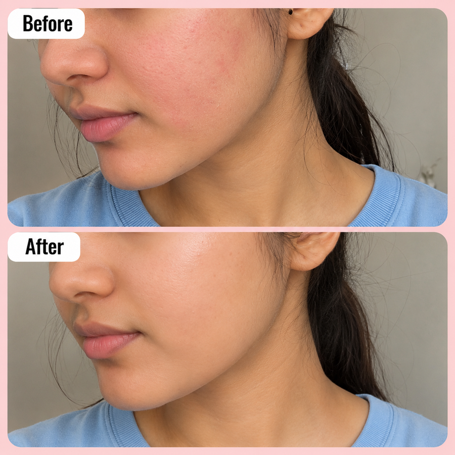 Sensitive Herbal Skin Polish | Skin Polishing results