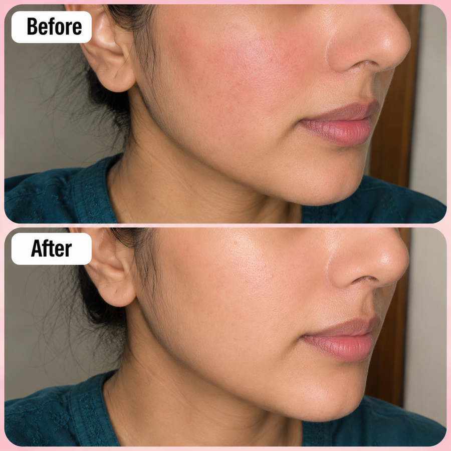 Sensitive Herbal Skin Polish | Skin Polishing results