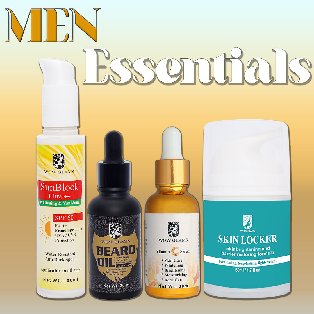 Men Care Deal | 100% Pure Organic Men Complete Grooming and Skincare Deal