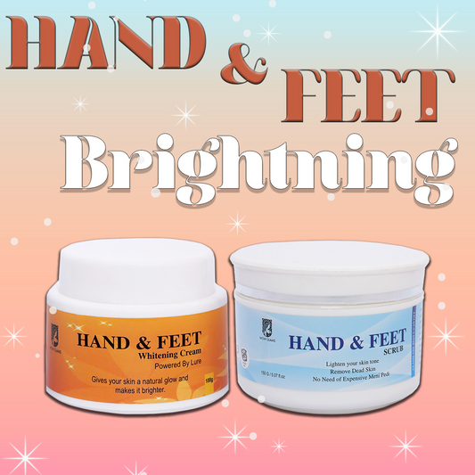 Mini Manicure Pedicure Deal | Hand and Feet Brightening and Lightening Deal