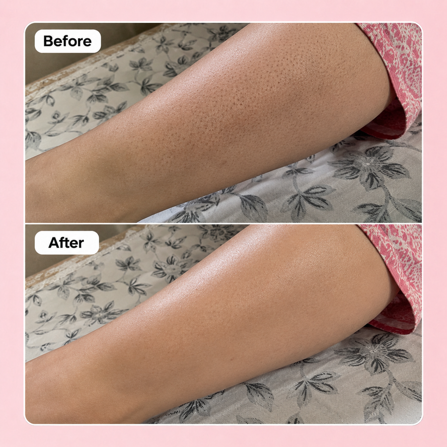 Wow Sugar Scrub | 2% Glycolic Acid results