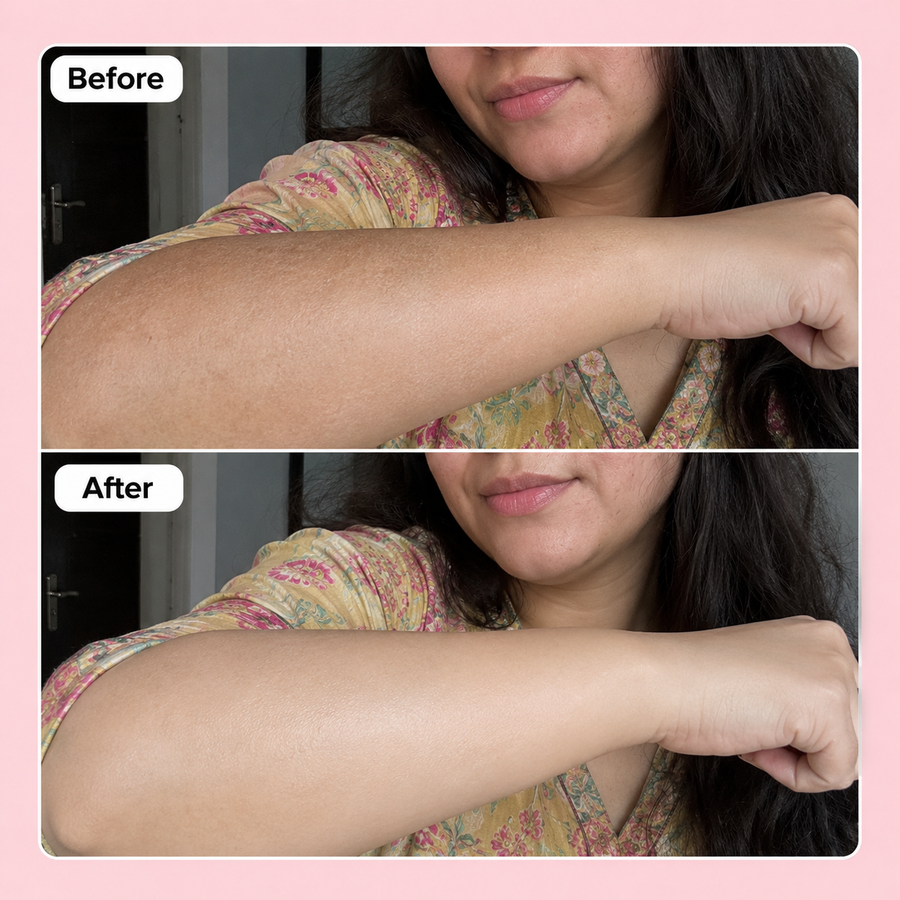Wow Sugar Scrub | 2% Glycolic Acid results