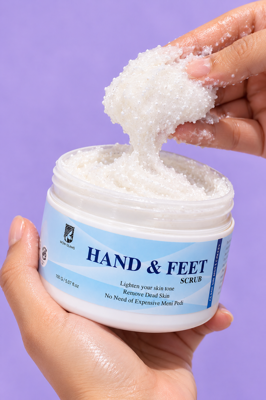 Hand and Foot Whitening Scrub | Hand Foot Scrub - Wow Glams