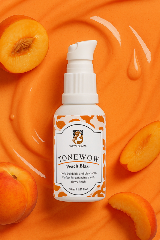 Wow glams TONEWOW peach blaze lip and cheek tint in Pakistan, tint makeup, lip tint, lip and cheek stains