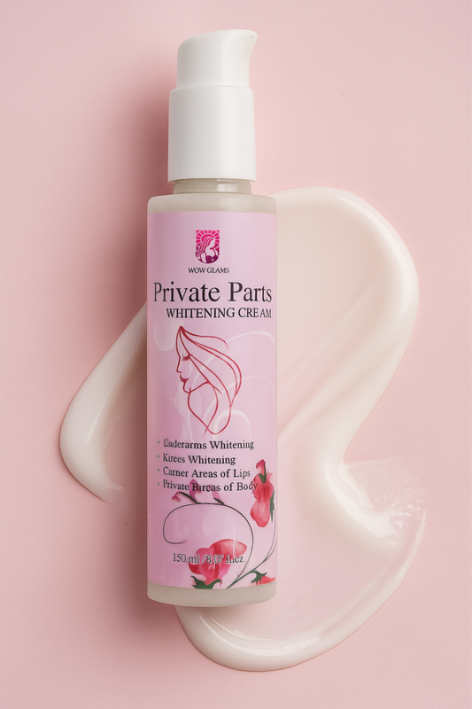 wow glams private part whitening cream, vagina whitening cream, intimate area whitening cream
