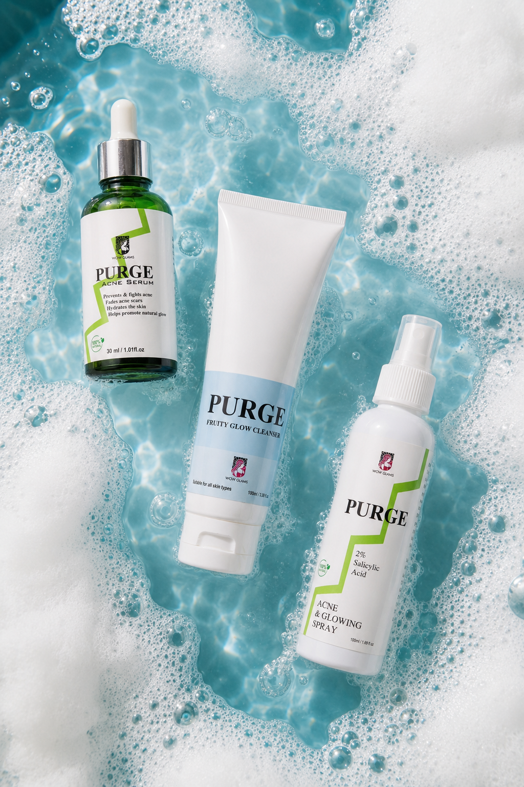 PURGE Anti Acne Deal | Organic Acne Skin Deal - Wow Glams