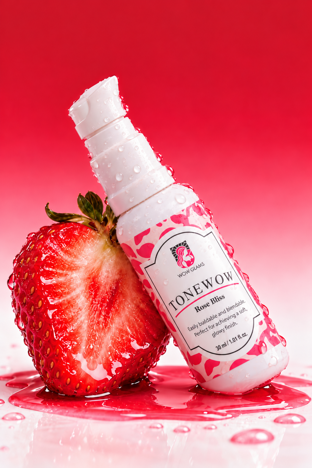Rose Bliss Organic Lip and Cheek Tint | Lip & Cheek Stains - Wow Glams