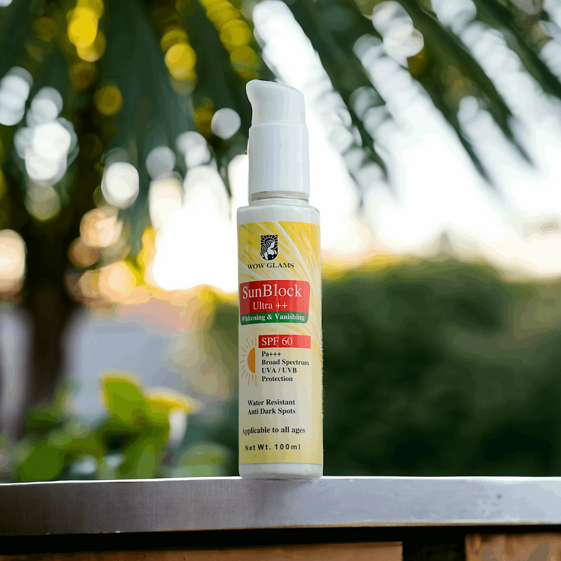 Sunblock SPF 60, Whitening Sunblock, No White Cast Sunscreen, Best Sunscreen in Pakistan, Brightening Sunscreen