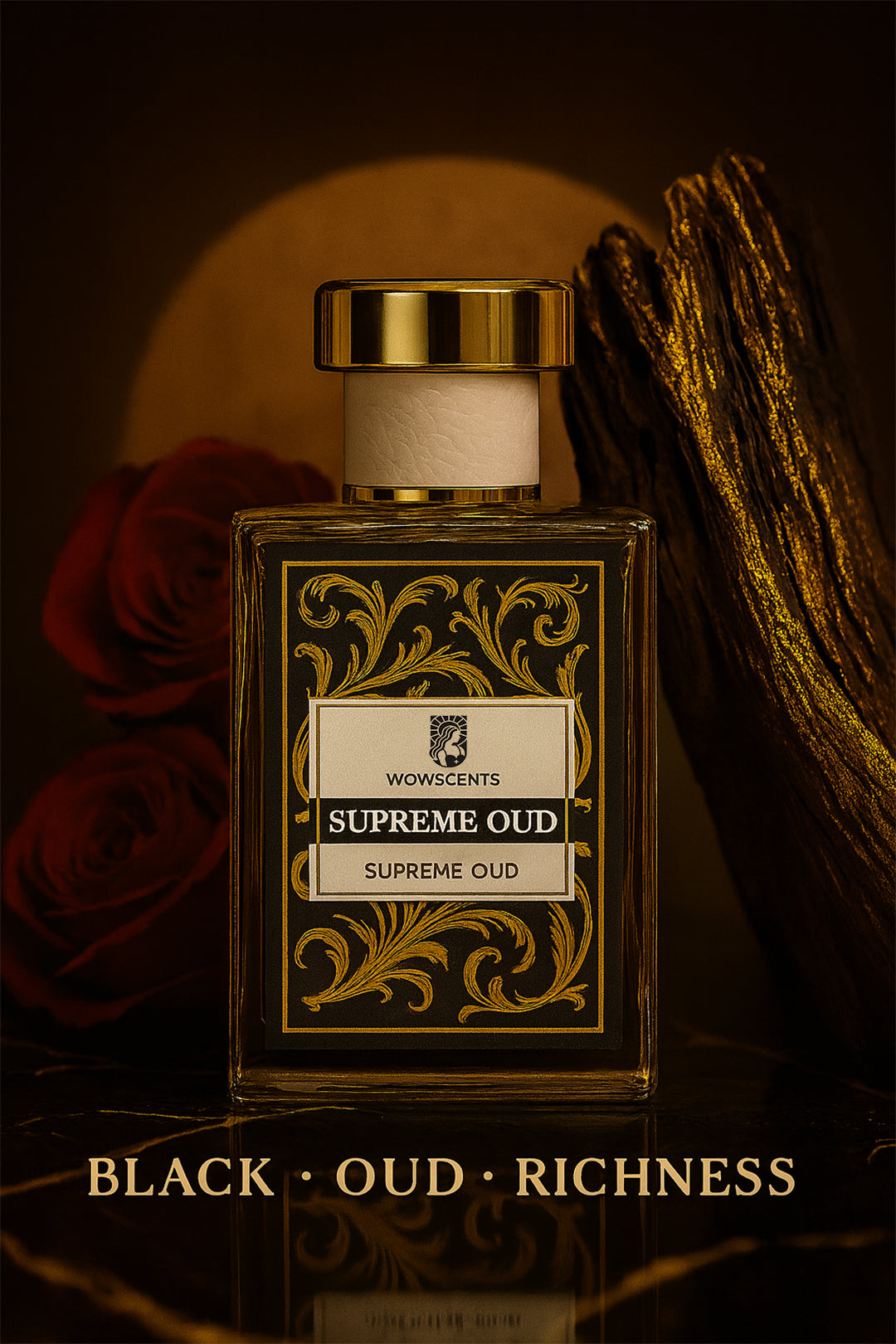 supreme oud perfume, wow scents black oud mood perfume, long lasting perfume, fragrance, impression perfume, arabian perfumes
