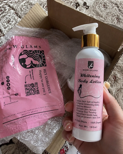 Customer review photo for Brightening Body Lotion