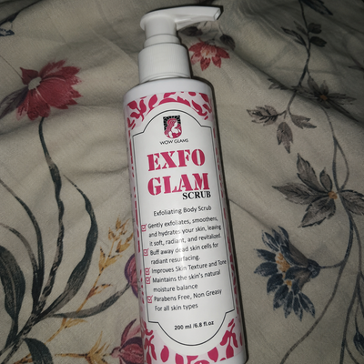 Customer review photo for Exfo Glam Body Scrub