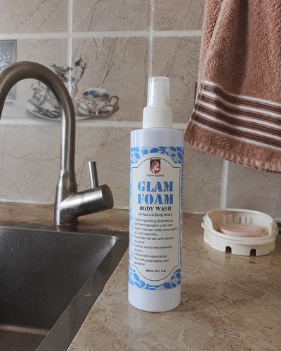 Customer review photo for Glam Foam Body Wash