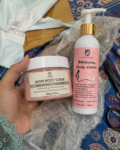Customer review photo for Brightening Body Lotion