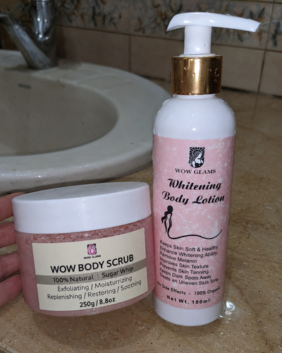 Customer review photo for Wow Sugar Scrub