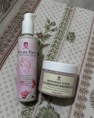 Customer review photo for Wow Sugar Scrub