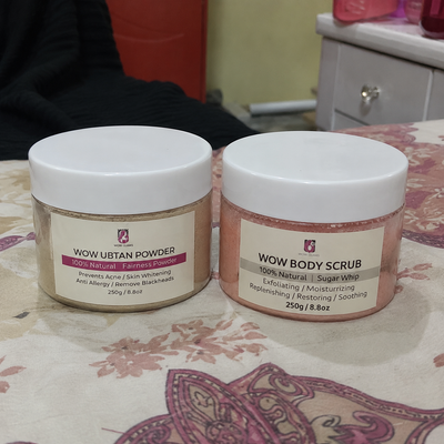 Customer review photo for Wow Sugar Scrub