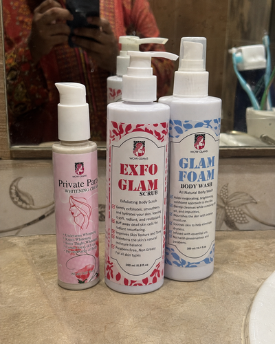 Customer review photo for Exfo Glam Body Scrub