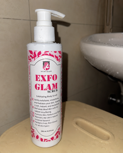 Customer review photo for Exfo Glam Body Scrub
