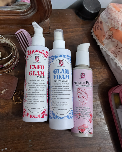 Customer review photo for Exfo Glam Body Scrub