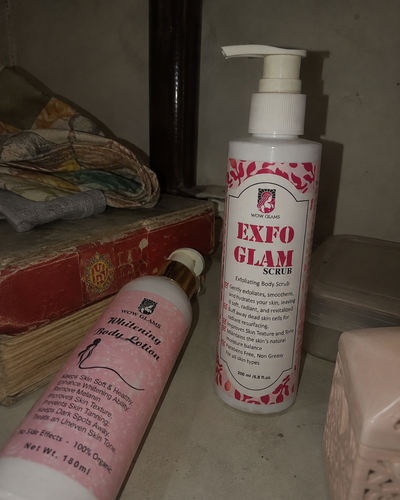 Customer review photo for Exfo Glam Body Scrub