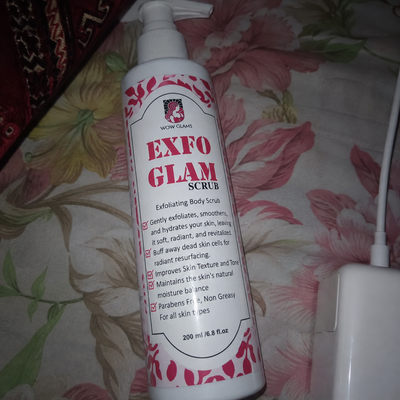 Customer review photo for Exfo Glam Body Scrub