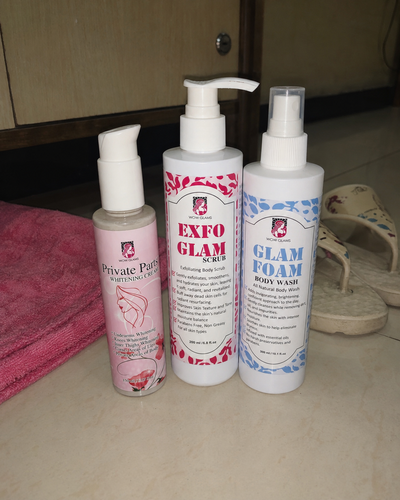 Customer review photo for Exfo Glam Body Scrub