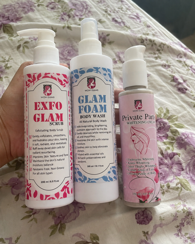 Customer review photo for Glam Foam Body Wash