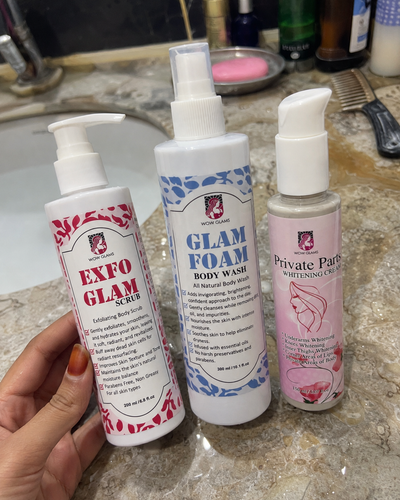 Customer review photo for Glam Foam Body Wash