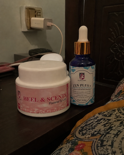 Customer review photo for Zen Plus Skin Calming Serum | Relaxing Aroma