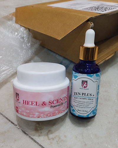 Customer review photo for Zen Plus Skin Calming Serum | Relaxing Aroma