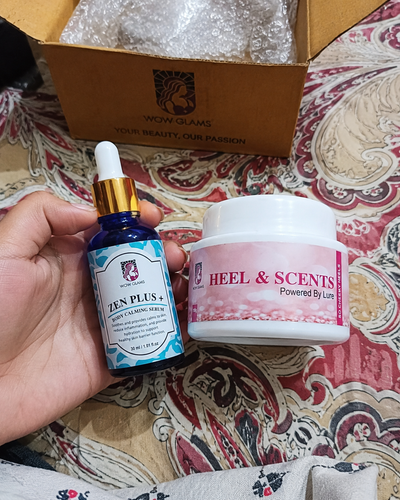 Customer review photo for Zen Plus Skin Calming Serum | Relaxing Aroma