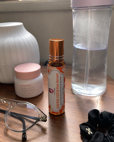 Customer review photo for Caffe Coco Dark Circle Serum