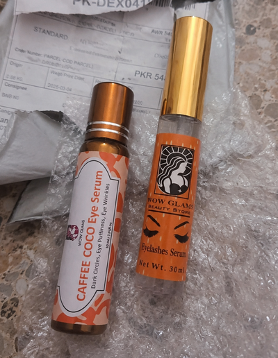 Customer review photo for Caffe Coco Dark Circle Serum