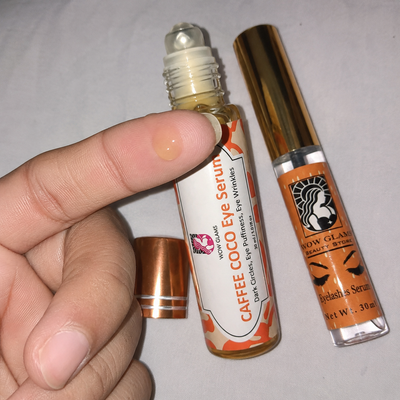 Customer review photo for Caffe Coco Dark Circle Serum