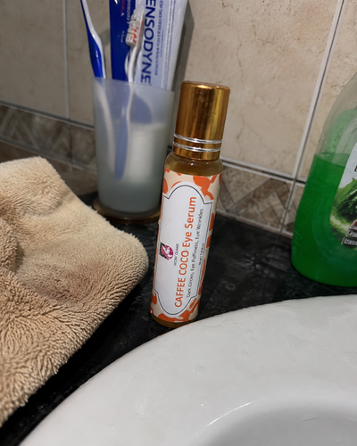 Customer review photo for Caffe Coco Dark Circle Serum