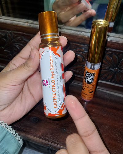 Customer review photo for Caffe Coco Dark Circle Serum