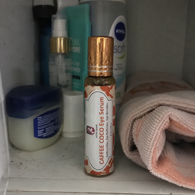 Customer review photo for Caffe Coco Dark Circle Serum